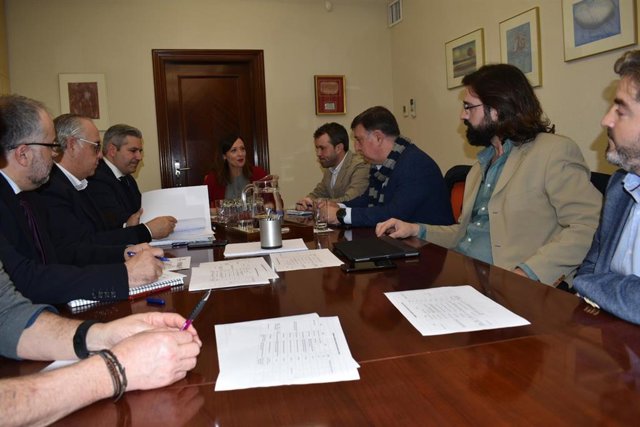Reunión de la subcomisión técnica para el Conservatorio Superior de Música de Jaén