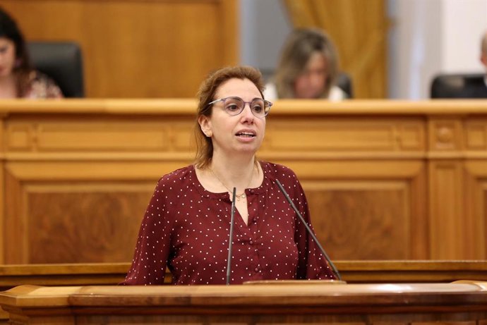 La diputada del PP Úrsula López en las Cortes