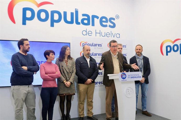 El presidente del PP de Huelva, Manuel Andrés González.