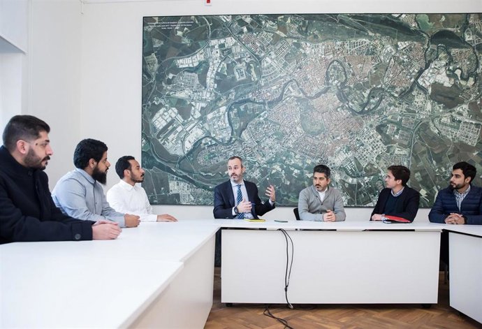 Una comisión de especialistas en urbanismo de Arabia Saudí visita Pamplona
