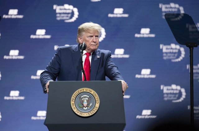 Trump creates a work team to deal with the outbreak of new coronaviruses in China El presidente de Estados Unidos, Donald Trump