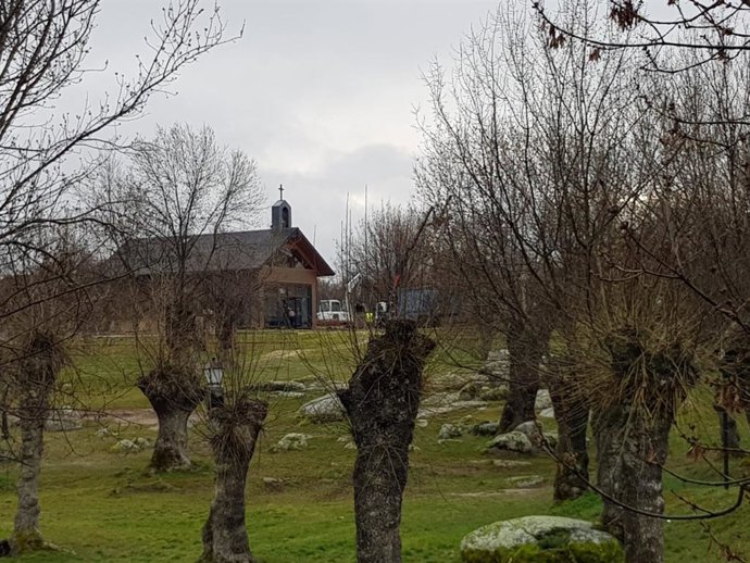 Capilla de la fina de Prado Nuevo en El Escorial