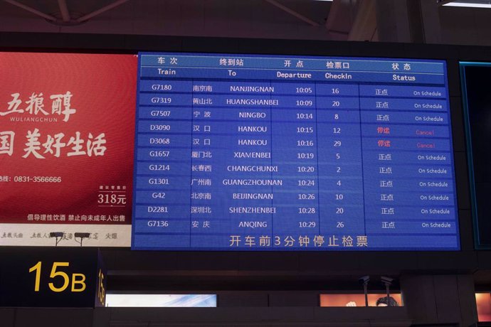 China.- Turquía enviará un avión a Wuhan para evacuar a un grupo de turcos, alba