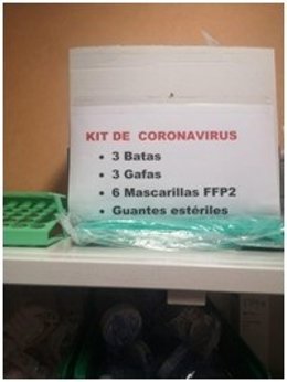 Kit de coronavirus en el Hospital Gómez Ulla