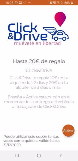 La startup Click&Drive, ganadora del último Reto de Movilidad Conectada, permite que los usuarios alquilen un vehículo con sólo una llamada y sin necesidad de desplazarse.