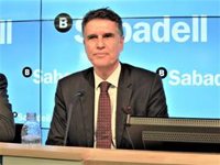 Guardiola (Banco Sabadell) achaca el desplome en Bolsa al ajuste adicional y no esperado por la venta de carteras