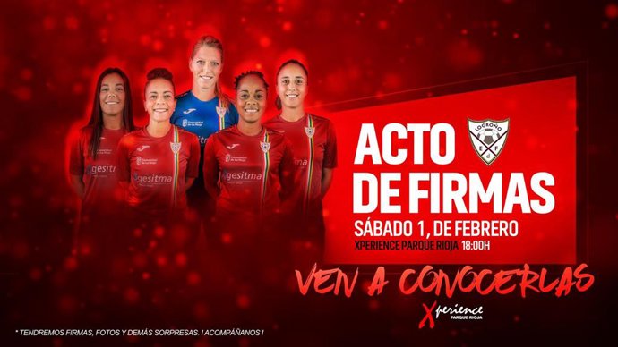 Parque Rioja Xperience recibe a las jugadoras del EDF Logroño