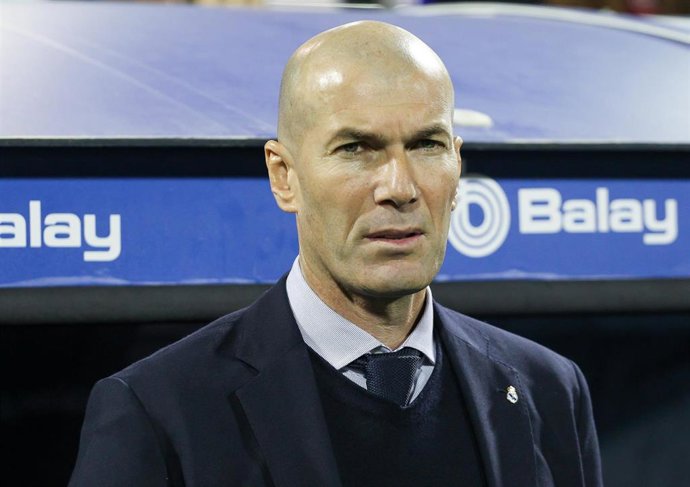 Zinédine Zidane, entrenador del Real Madrid.
