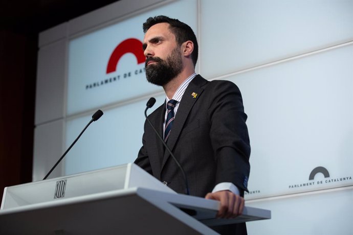 El president del Parlament, Roger Torrent (archivo)