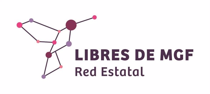 Logo de la Red Estatal Libres de MGF para la prevención y erradicación de la mutilación genital femenina.