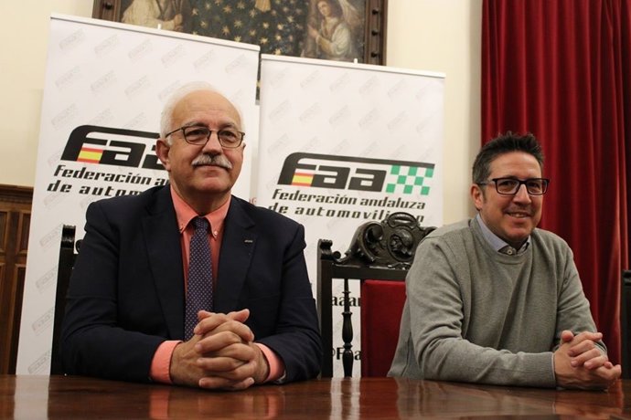 Presentación de la Gala Campeones del Automovilismo Andaluz en Úbeda