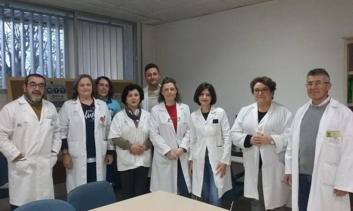 Profesionales de la Unidad de Gestión Clínica de Lucena