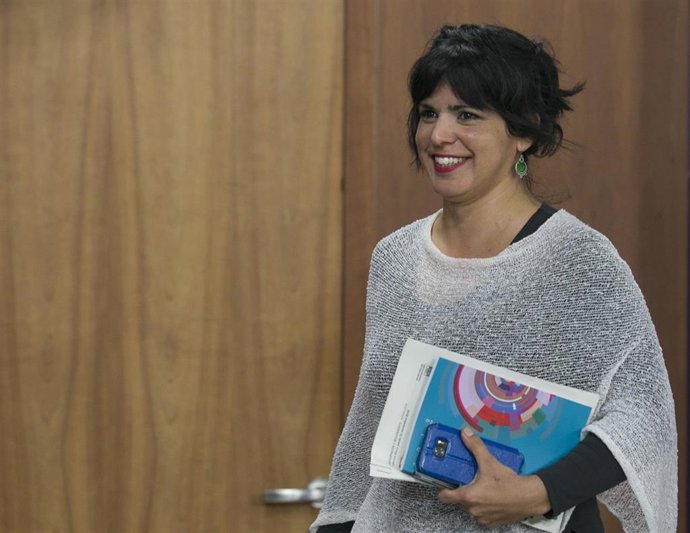 La líder de Podemos Andalucía, Teresa Rodríguez, en una foto de archivo