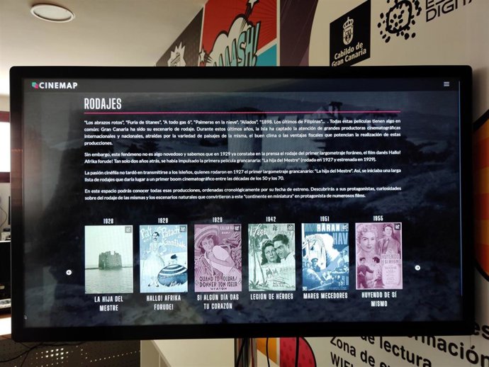 Plataforma digital 'CineMap Gran Canaria'