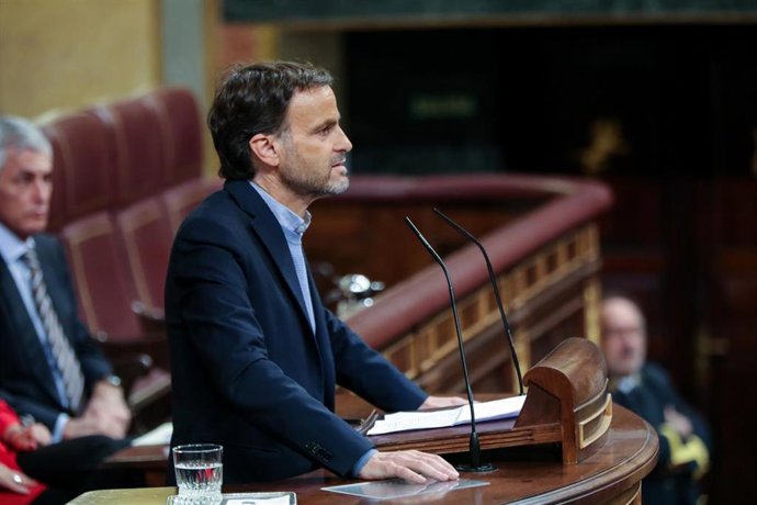 Jaume Asens en el Congreso. 