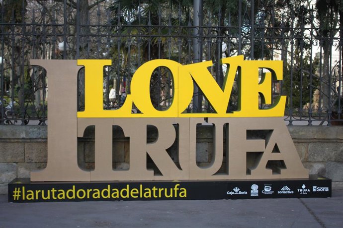 Letras de 'I Love Trufa' con las que los participantes entrarán en sorteos.
