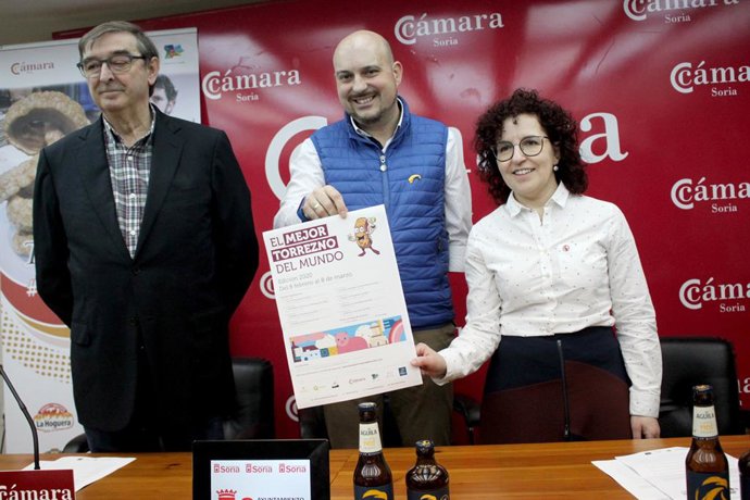 Samuel Moreno, Juanjo Delgado y Beatriz Martínez presentan 'El Mejor Torrezno del Mundo'