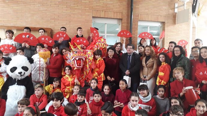 El colegio Ortiz de Zúñiga celebra el añio nuevo chino