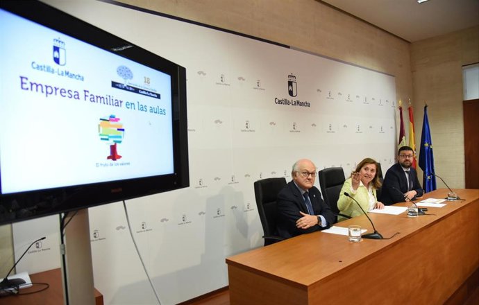 Presentación del proyecto 'Empresa Familiar en las Aulas'.
