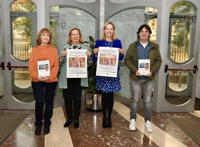 Presentación De Las II JORNADAS DE REFLEXIÓN Y DEBATE LAS MUJERES EN BIZKAIA En Las Juntas Generales De Bizkaia.