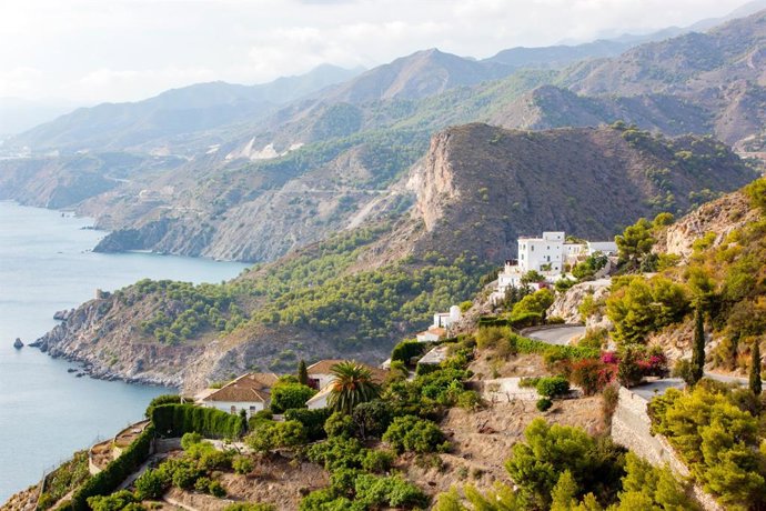 Archivo fotográfico de Turismo Andaluz. Maro, en Nerja (Málaga)