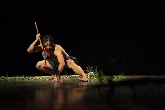 El actor Rodo Gener en su interpretación de Magallanes.