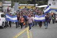 Parte de Honduras la segunda caravana de migrantes del año con destino a EEUU