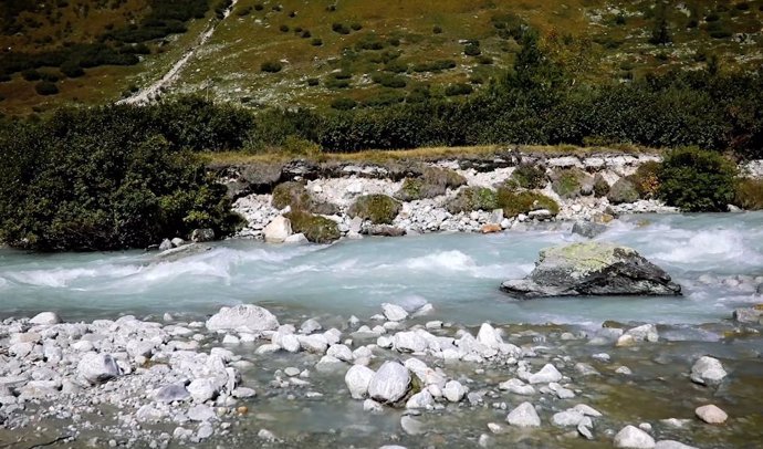 Los ríos suizos se están calentando al mismo ritmo que la atmósfera