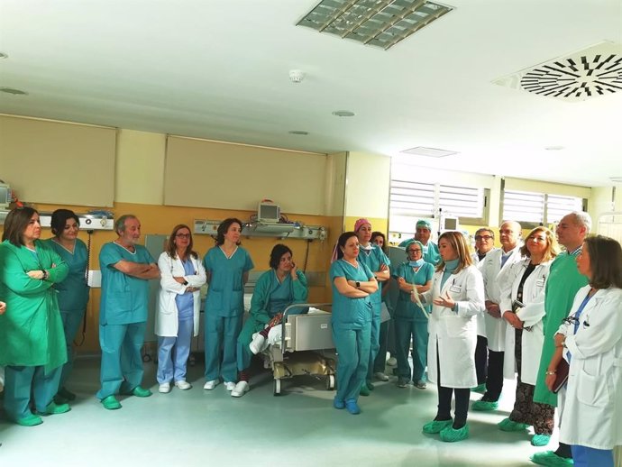 Profesionales sanitarios del Área de Gestión Sanitaria Norte de Jaén