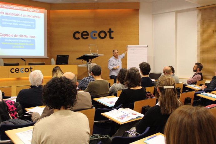 Seminario impartido en la sede de Cecot, en Terrassa (Barcelona).