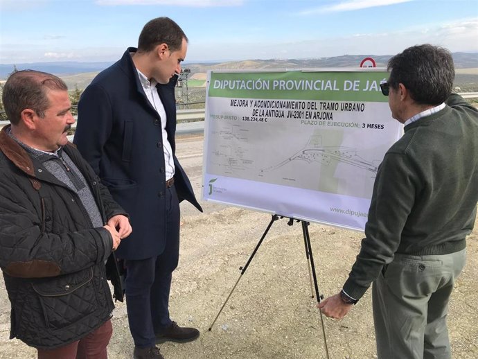 Diputación iniciará en los próximos días las obras de acondicionamiento de la entrada a Arjona desde Jaén.