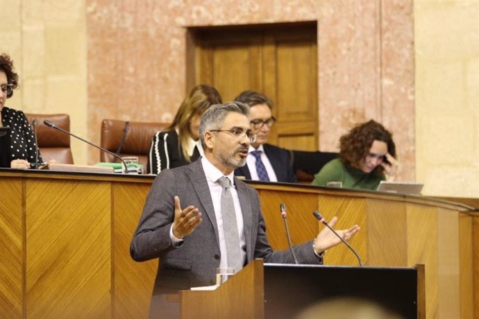 Portavoz parlamentario de Ciudadanos (Cs) en sanidad, Emiliano Pozuelo.