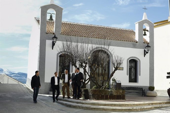 El presidente de la Diputación de Almería visita Lúcar