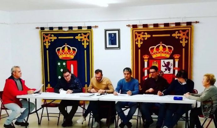 Pleno del Ayuntamiento de Serradilla del Arroyo celebrado este viernes, 31 de enero de 2020.