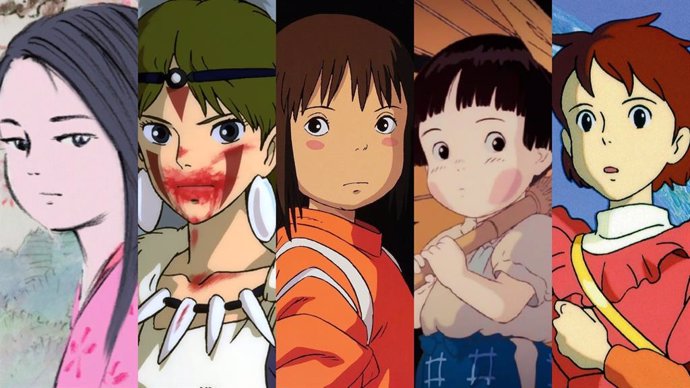 Las películas  del Studio Ghibli