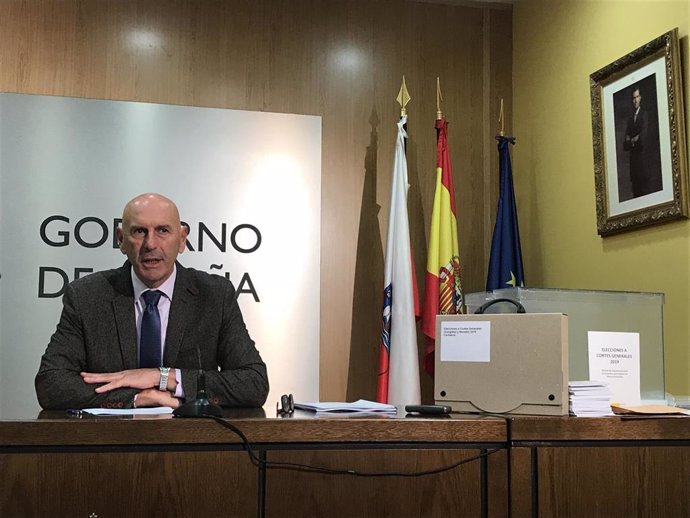 10N.- Echevarría destaca la normalidad en el desarrollo de la jornada electoral en Cantabria