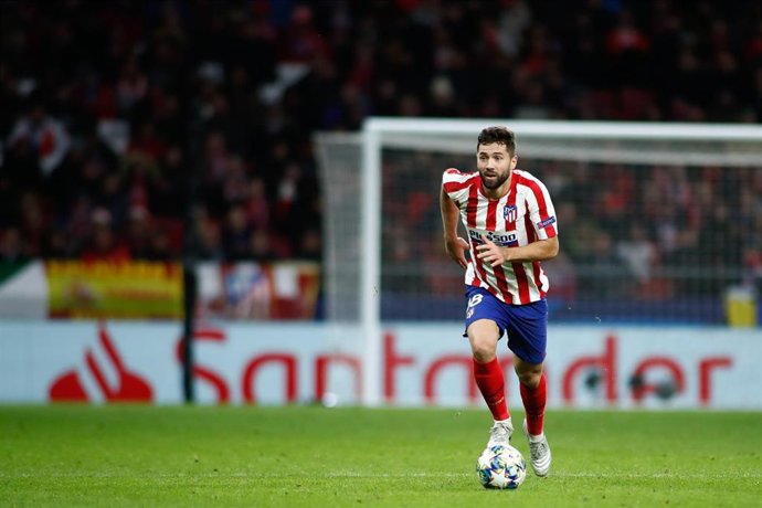 Felipe Monteiro, en un partido del Atlético de Madrid.