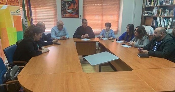 Alcaldes socialistas en una reunión