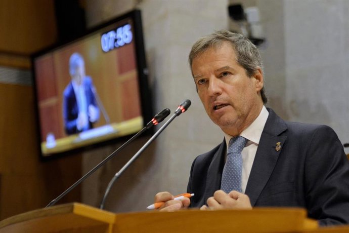 El del grupo parlamentario de Ciudadanos (Cs) en las Cortes de Aragón, Daniel Pérez Calvo