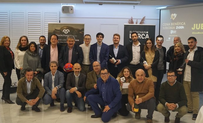 Cena de hermandad entre las asociaciones Blockchain Murcia y Blockchain Lorca
