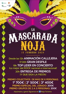 Cartel de 'La Mascarada' de Noja