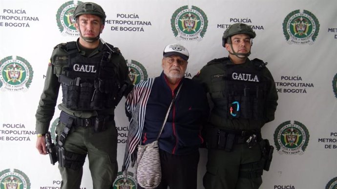 Colombia.- La Policía de Colombia captura a 'Martín Sombra', el 'carcelero' de l