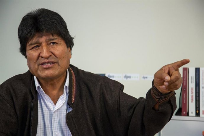 El expresidente de Bolivia Evo Morales