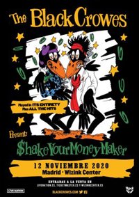 The Black Crowes anuncian concierto en el WiZink Center de Madrid el 12 de noviembre