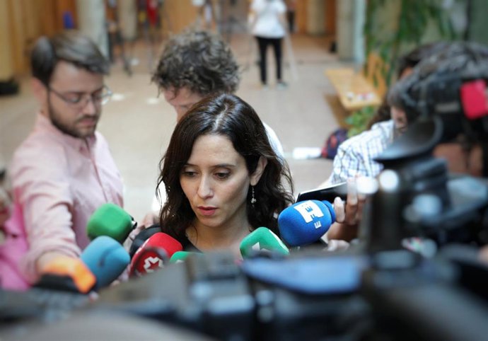  Isabel Díaz Ayuso, presidenta de la Comunida de Madrid