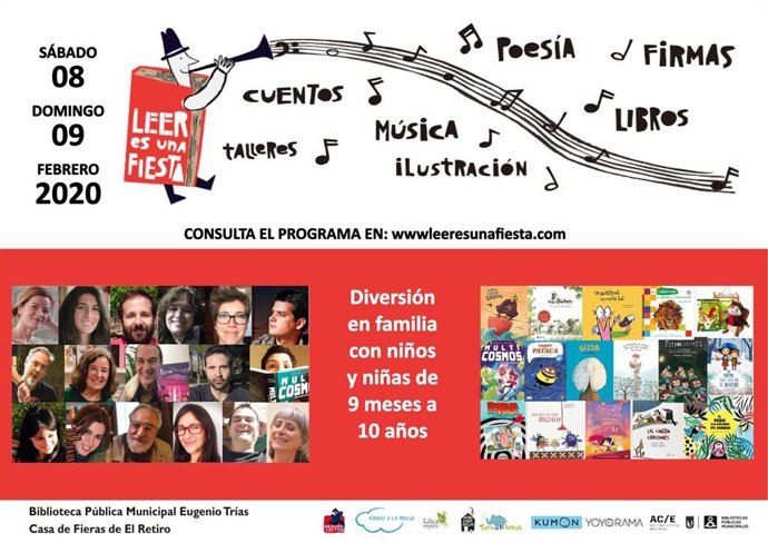 Cartel 'Leer es una fiesta'