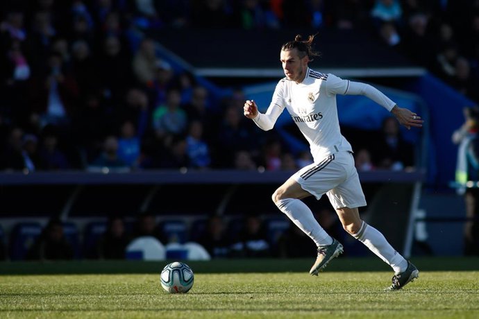Gareth Bale jugando con el Real Madrid