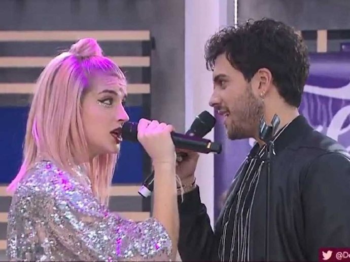 Samantha y Javy en la academia de 'Operación Triunfo 2020'