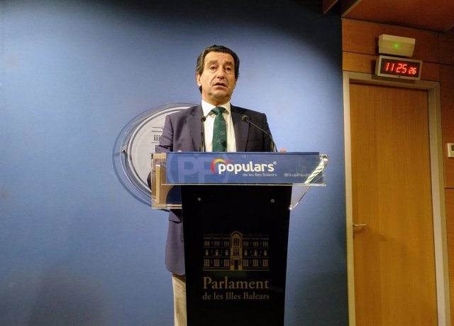 El portavoz del PP, Biel Company.