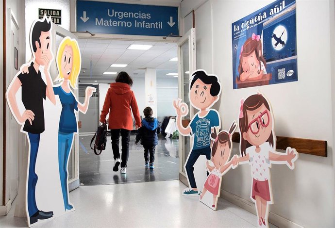 Exposición de 'La cigüeña añil'.